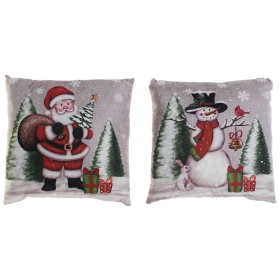 Coussin DKD Home Decor Noël Multicouleur Polyester 40 x 10 x 40 cm (2 Unités): Plus de 300.000 produits de grandes marques en ve
