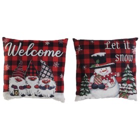 Coussin DKD Home Decor Noël Multicouleur Polyester 40 x 10 x 40 cm (2 Unités): Plus de 300.000 produits de grandes marques en ve