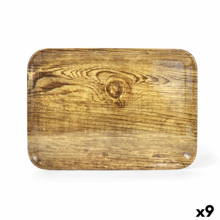 Plateau La Mediterránea Bois Mélamine 42 x 31 x 2 cm (9 Unités): Plus de 300.000 produits de grandes marques en vente directe à 