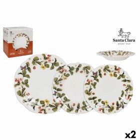 Assietes Santa Clara Aranjuez 12 Pièces (2 Unités): Plus de 300.000 produits de grandes marques en vente directe à prix usine su