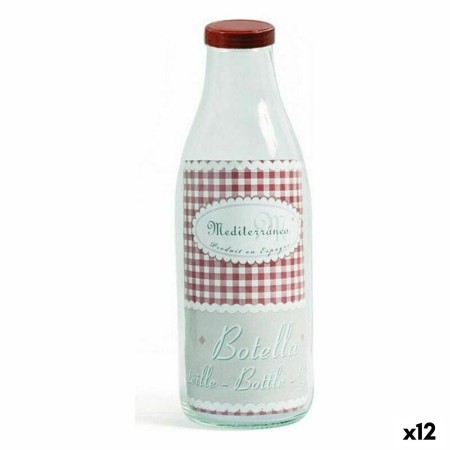 Boîte Mediterraneo 41698 1 L Transparent Verre verre 1L (12 Unités): Plus de 300.000 produits de grandes marques en vente direct