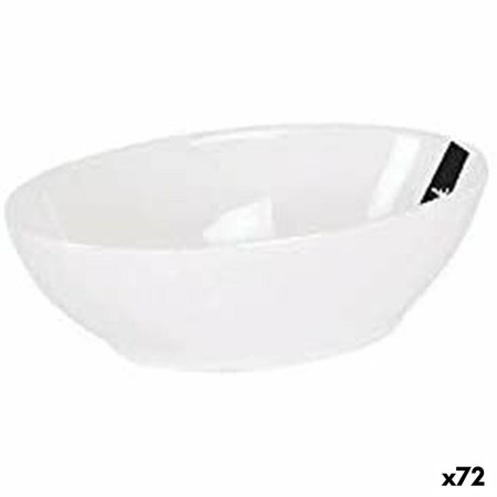 Bol La Mediterránea Snack Grès Blanc 14 x 8,5 x 4 cm (72 Unités) (14,1 x 8,5 x 4,4 cm): Plus de 300.000 produits de grandes marq