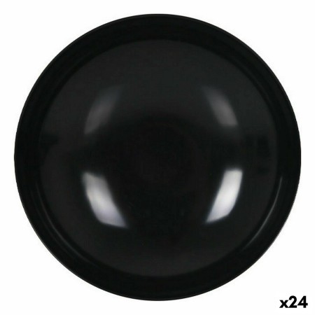 Assiette creuse La Mediterránea Mélamine Anthracite 21 x 5,3 cm (24 Unités): Plus de 300.000 produits de grandes marques en vent