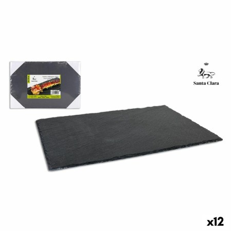 Plateau Santa Clara Alfares Ardoise 30 x 20 cm 6 mm (12 Unités): Plus de 300.000 produits de grandes marques en vente directe à 