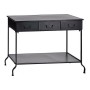 Console Noir Métal (43 x 121 x 84,5 cm): Plus de 300.000 produits de grandes marques en vente directe à prix usine sur cadeaufou