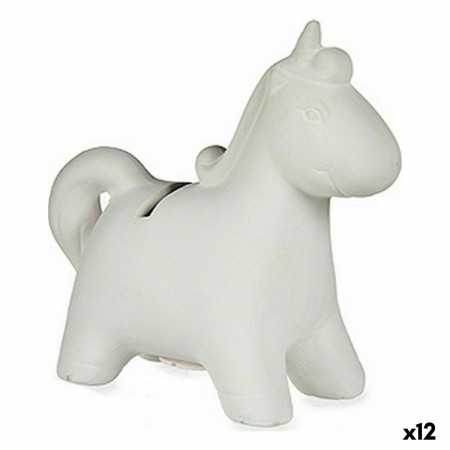 Tirelire à peindre Pincello 87766 Céramique Licorne 6,4 x 13 x 14 cm (12 Unités): Plus de 300.000 produits de grandes marques en