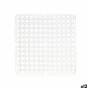 Tapis Antidérapant Kinvara 29100273 Transparent Plastique 28 x 0,1 x 28 cm Évier (12 Unités): Plus de 300.000 produits de grande