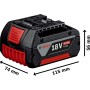 Batterie au lithium rechargeable BOSCH Professional GBA 18 V 4 Ah: Plus de 300.000 produits de grandes marques en vente directe 