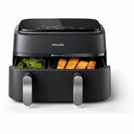 Friteuse à Air Philips Na351.00 Noir Noir/Argenté 9 L: Plus de 300.000 produits de grandes marques en vente directe à prix usine