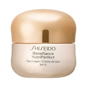 Gel anti-âge de jour Shiseido Benefiance NutriPerfect Spf 15 50 ml: Plus de 300.000 produits de grandes marques en vente directe
