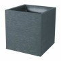 Pot EDA Carré Gris foncé (39 x 39 x 43 cm): Plus de 300.000 produits de grandes marques en vente directe à prix usine sur cadeau