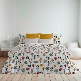 Housse de Couette Decolores Paola Multicouleur 175 Fils 140 x 200 cm: Plus de 300.000 produits de grandes marques en vente direc