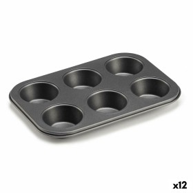 Moule pour four Kinvara CK73973 Gris foncé 18,7 x 3,5 x 26,5 cm (6 Pièces) (12 Unités): Plus de 300.000 produits de grandes marq