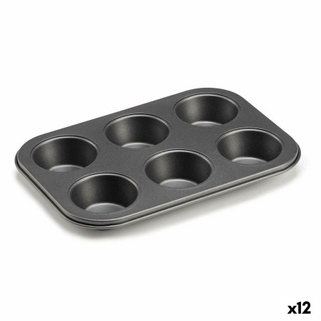 Moule pour four Kinvara CK73973 Gris foncé 18,7 x 3,5 x 26,5 cm (6 Pièces) (12 Unités): Plus de 300.000 produits de grandes marq