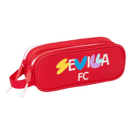 Trousse Fourre-Tout Double Sevilla Fútbol Club Rouge 21 x 8 x 6 cm: Plus de 300.000 produits de grandes marques en vente directe