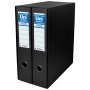 classeur à levier Unipapel 2 Pièces Noir A4 31,8 x 29 x 7,5 cm: Plus de 300.000 produits de grandes marques en vente directe à p