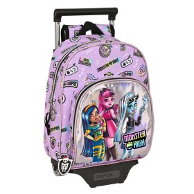 Cartable à roulettes Monster High Best boos Lila 28 x 34 x 10 cm: Plus de 300.000 produits de grandes marques en vente directe à