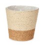 Cache-pot Ibergarden WY21-73 Marron Naturel Corde Plastique 14 x 12,5 x 14 cm 14 x 14 x 14 cm: Plus de 300.000 produits de grand
