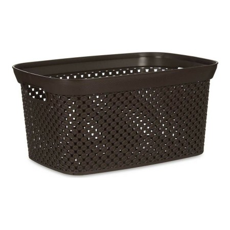 Panier Kipit 081057-4 Marron Plastique 10 L 24 x 17 x 35 cm: Plus de 300.000 produits de grandes marques en vente directe à prix