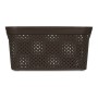 Panier Kipit 081057-4 Marron Plastique 10 L 24 x 17 x 35 cm: Plus de 300.000 produits de grandes marques en vente directe à prix
