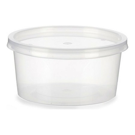 Boîte à lunch Ronde Transparent polypropylène (500 ml): Plus de 300.000 produits de grandes marques en vente directe à prix usin