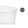 Boîte à lunch Ronde Transparent polypropylène (500 ml): Plus de 300.000 produits de grandes marques en vente directe à prix usin