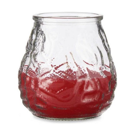 Bougie Ibergarden Rouge Transparent verre Paraffine Géranium 9 x 9,5 x 9 cm: Plus de 300.000 produits de grandes marques en vent