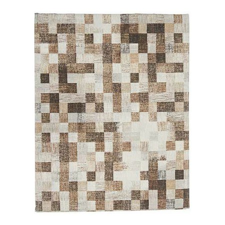 Nappe Kinvara CUADROS-B Beige toile: Plus de 300.000 produits de grandes marques en vente directe à prix usine sur cadeaufou.com