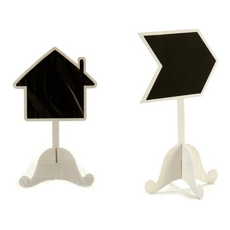Ardoise Pincello BIG-S3602308 Maison Flèches 13,5 x 25 x 15 cm Support pied: Plus de 300.000 produits de grandes marques en vent