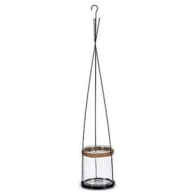 Bougeoir Ibergarden HW99-1108 Noir Transparent Métal Verre: Plus de 300.000 produits de grandes marques en vente directe à prix 