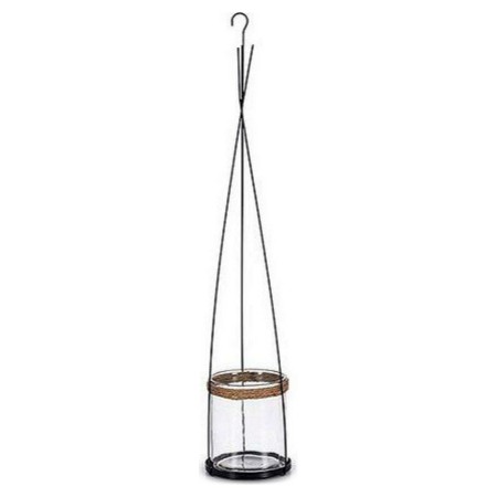 Bougeoir Ibergarden HW99-1108 Noir Transparent Métal Verre: Plus de 300.000 produits de grandes marques en vente directe à prix 