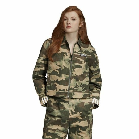 Veste de Sport pour Femme Adidas Track Vert foncé: Plus de 300.000 produits de grandes marques en vente directe à prix usine sur