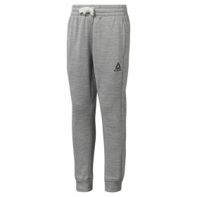 Pantalon de sport long Reebok Elements Marble Melange Homme Gris clair: Plus de 300.000 produits de grandes marques en vente dir