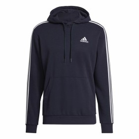 Sweat à capuche homme Adidas Essentials 3 Stripes Blue marine: Plus de 300.000 produits de grandes marques en vente directe à pr