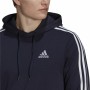 Sweat à capuche homme Adidas Essentials 3 Stripes Blue marine: Plus de 300.000 produits de grandes marques en vente directe à pr