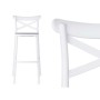 Tabouret GiftDecor PC-175B Blanc Gris polypropylène Rotin 41 x 103 x 52,5 cm (4 Unités): Plus de 300.000 produits de grandes mar