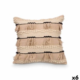 Coussin GiftDecor 4739 Noir Naturel 45 x 15 x 45 cm (6 Unités): Plus de 300.000 produits de grandes marques en vente directe à p
