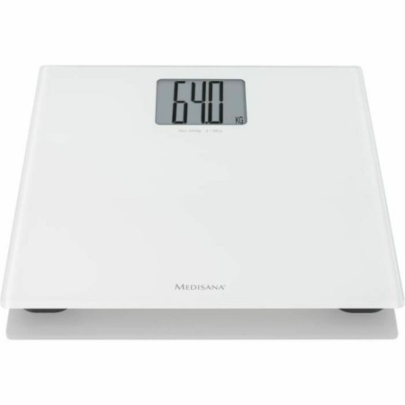 Balance Numérique de Salle de Bain Medisana XL 470 Blanc Verre trempé: Plus de 300.000 produits de grandes marques en vente dire