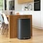 Poubelle Kitchen Move Gris Acier inoxydable 50 L: Plus de 300.000 produits de grandes marques en vente directe à prix usine sur 