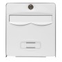 Boîte aux lettres Burg-Wachter Balthazar acier galvanisé Mural Blanc: Plus de 300.000 produits de grandes marques en vente direc