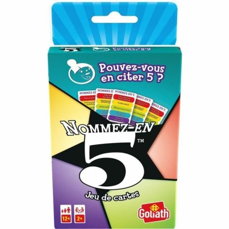 Jeu de société Goliath Nommez-en 5: Plus de 300.000 produits de grandes marques en vente directe à prix usine sur cadeaufou.com.
