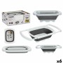 Tamis Kinvara CH43223-4 Blanc Gris polypropylène TPR 60 x 26 x 12 cm 39,5 x 4,5 x 26 cm (6 Unités): Plus de 300.000 produits de 