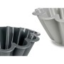 Moule à pâtisserie Kinvara HH477 Gris clair Gris foncé Silicone 1,5 L 24,5 x 10 x 24,5 cm (6 Unités): Plus de 300.000 produits d