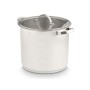 Casserole avec Couvercle en Verre Kinvara 17396 Argenté 31 x 25 x 24 cm Induction (4 Unités): Plus de 300.000 produits de grande