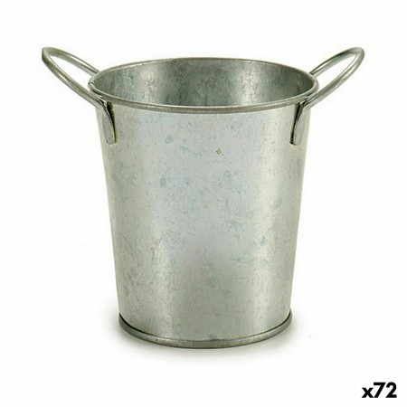 Cache-pot Ibergarden A52000-B Argenté Zinc Seau 16 x 12 x 11 cm (72 Unités): Plus de 300.000 produits de grandes marques en vent