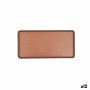 Plateau apéritif Bidasoa Gio Marron Plastique 24 x 11,5 cm (12 Unités): Plus de 300.000 produits de grandes marques en vente dir