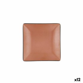 Assiette plate Bidasoa Gio Marron Plastique 18 x 18 cm (12 Unités): Plus de 300.000 produits de grandes marques en vente directe