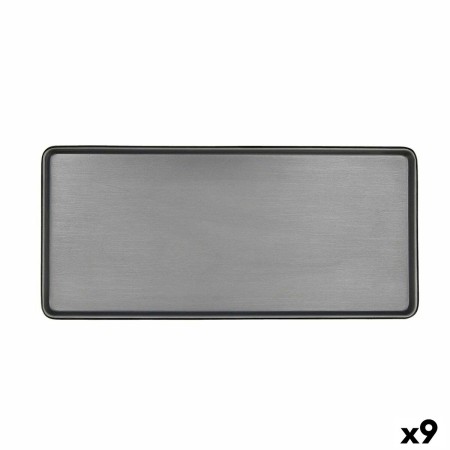 Plat à Gratin Bidasoa Gio Gris Plastique 31,5 x 14,5 cm (9 Unités): Plus de 300.000 produits de grandes marques en vente directe