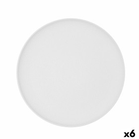 Assiette plate Bidasoa Fosil Blanc Céramique 26,5 x 26,4 x 2,3 cm (6 Unités): Plus de 300.000 produits de grandes marques en ven