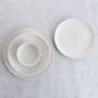 Assiette plate Bidasoa Fosil Blanc Céramique 21,3 x 21,2 x 2,2 cm (8 Unités): Plus de 300.000 produits de grandes marques en ven